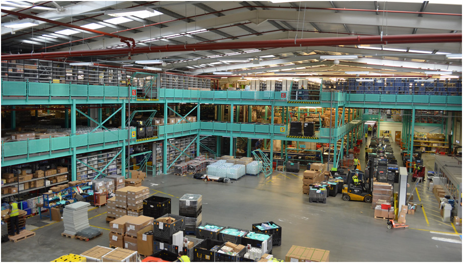 Two Tier Mezzanine Floor