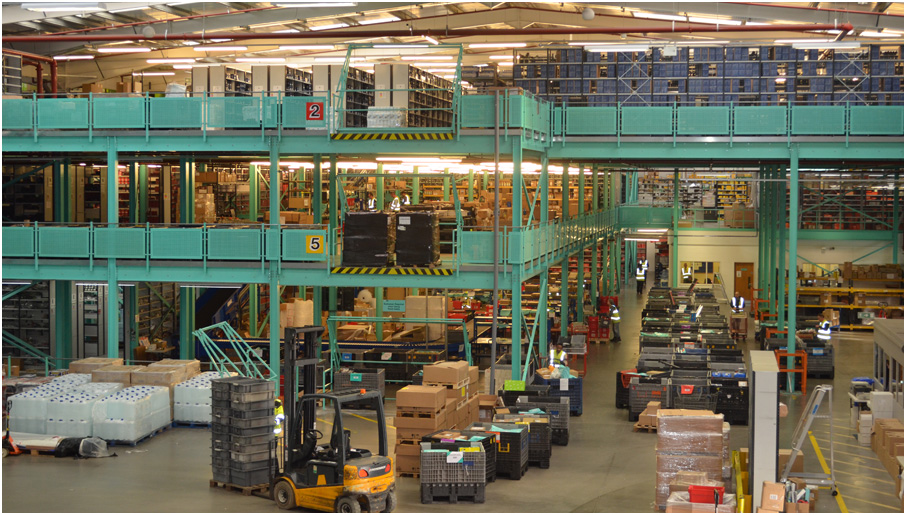 Two Tier Mezzanine Floor