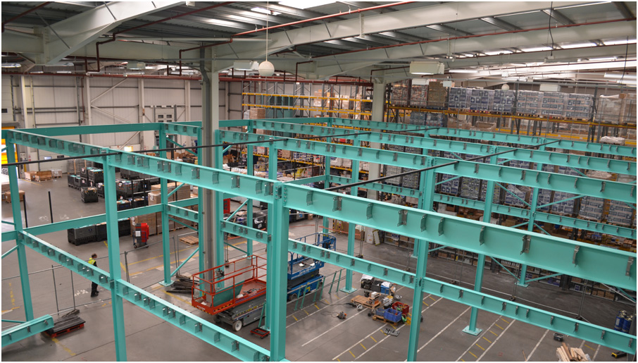 Two Tier Mezzanine Floor