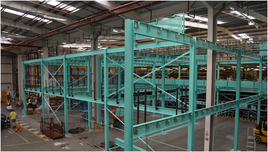 Two Tier Mezzanine Floor